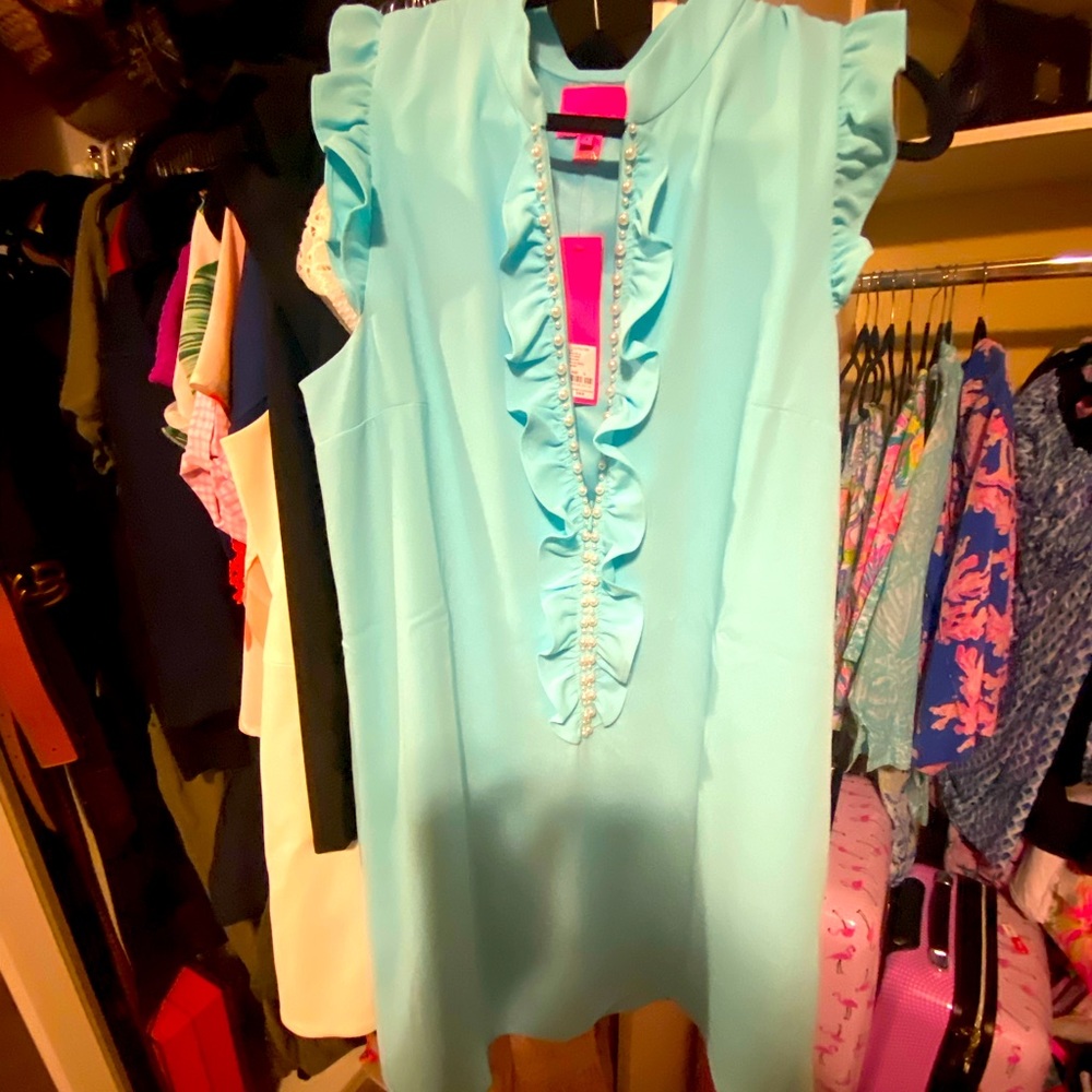 Lilly Pulitzer blue dress size 14